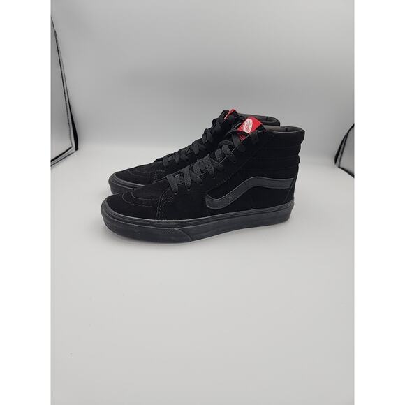Size 6 - VANS Sk8- High Black Suede - Picture 1 of 5